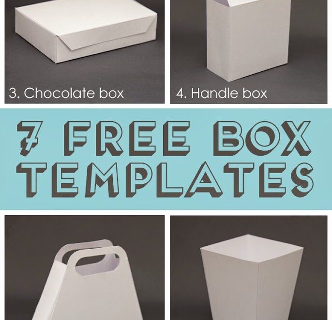 25 Plus Awesome Free Paper Box And Bag Templates EPC Crafts