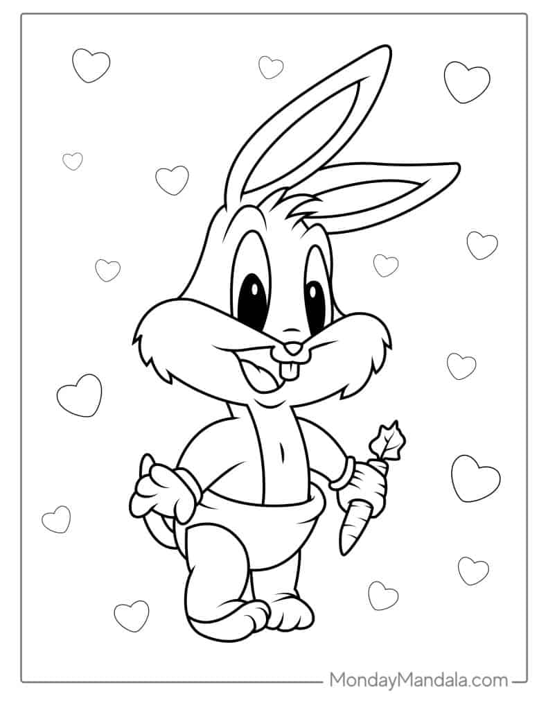 32 Looney Tunes Coloring Pages Free PDF Printables 
