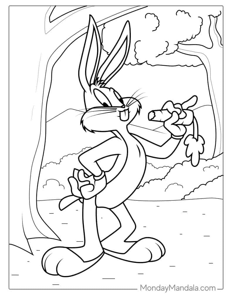 32 Looney Tunes Coloring Pages Free PDF Printables 