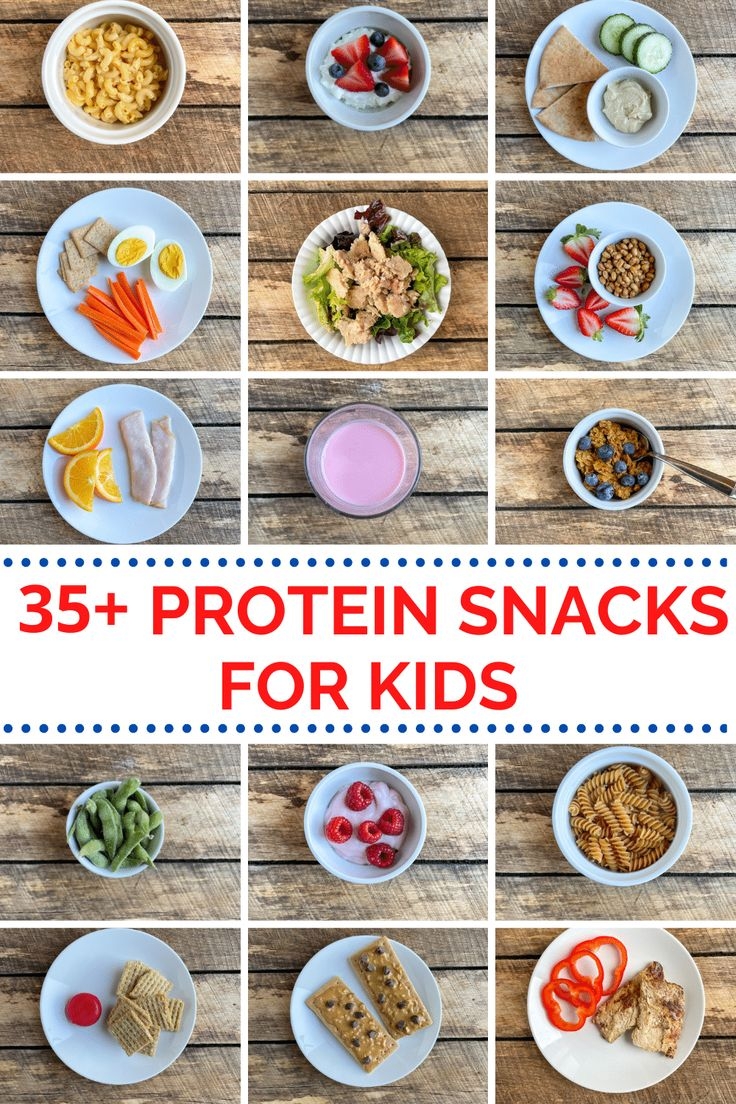 35 Protein Snacks For Kids Free Printable List 