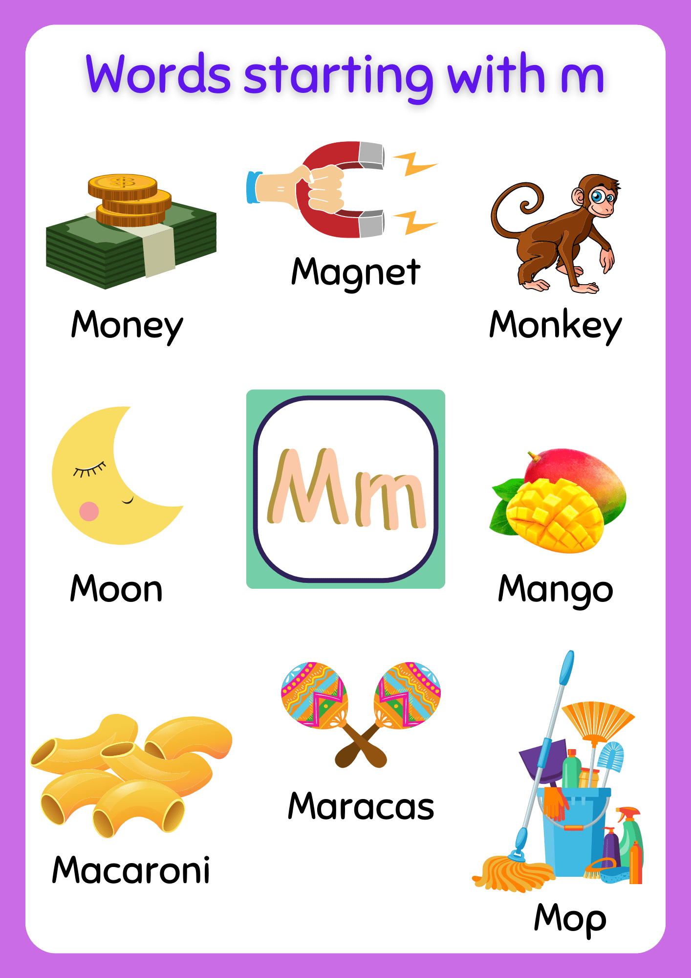 5 Letter Words Starting With M Archives About Preschool