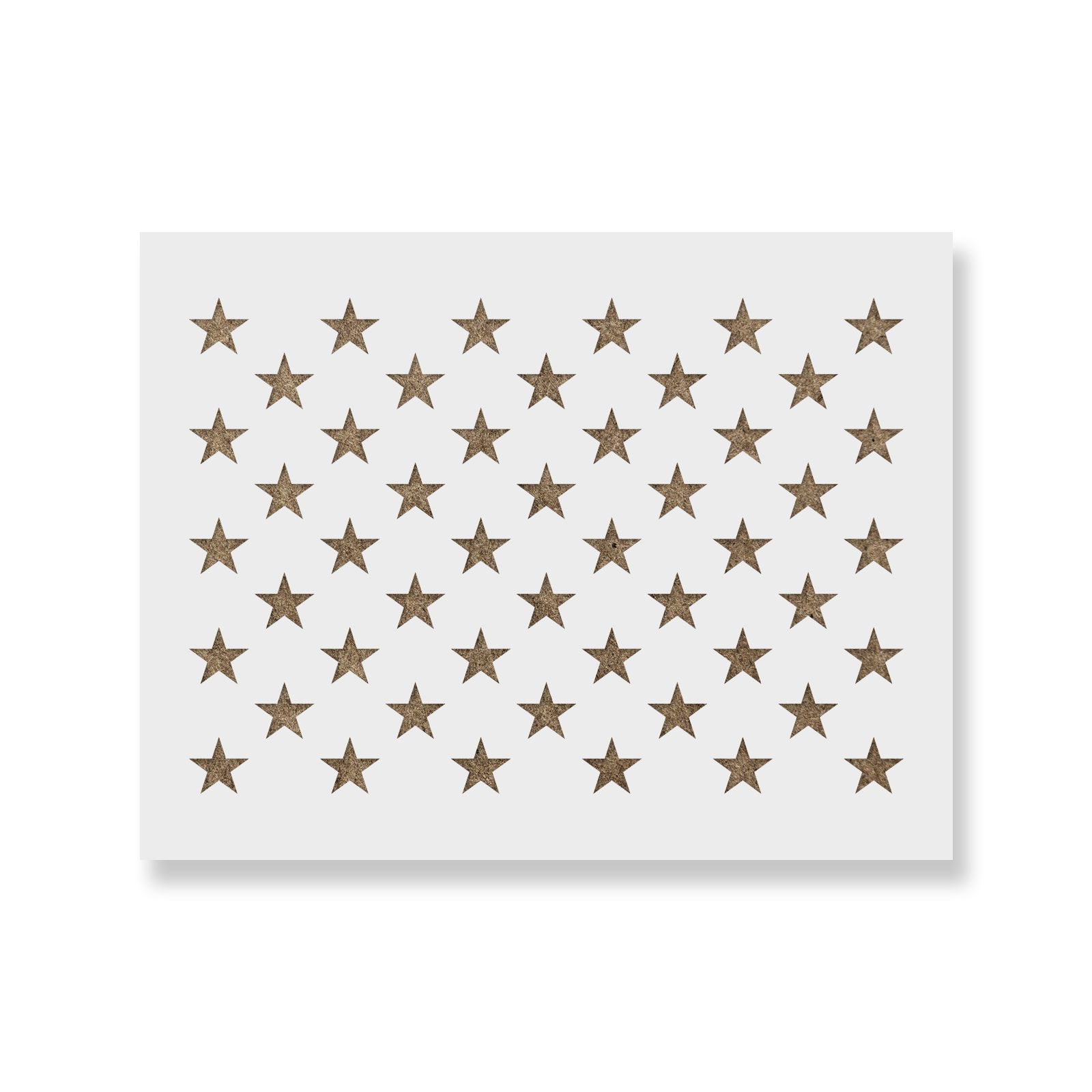 50 Stars Stencil With Multiple Sizes Available 100 Made In USA