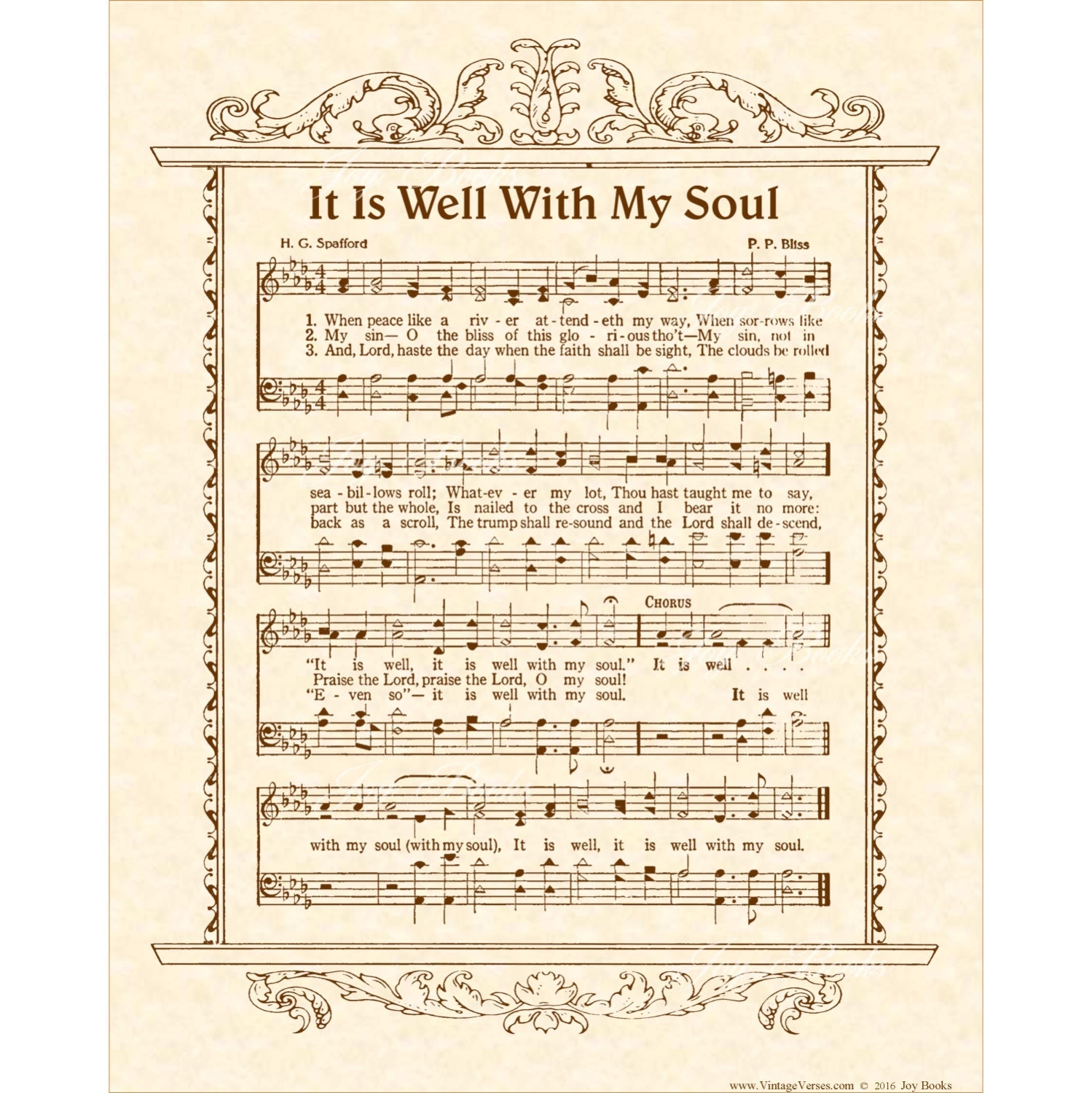 5079 It Is Well With My Soul Mobile Hymns Worksheets Library