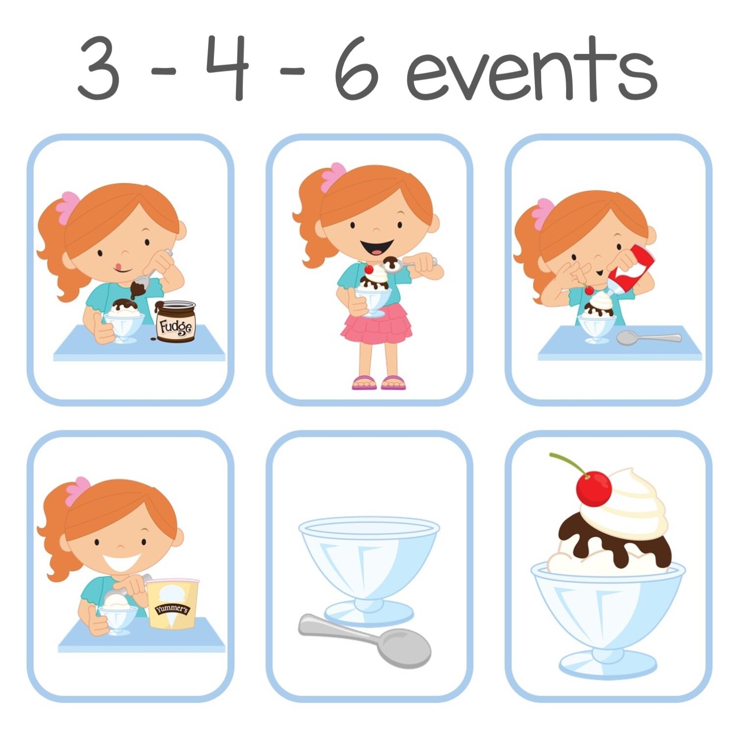 6 Step Sequencing Pictures Printable Teacher made Resource Worksheets Library