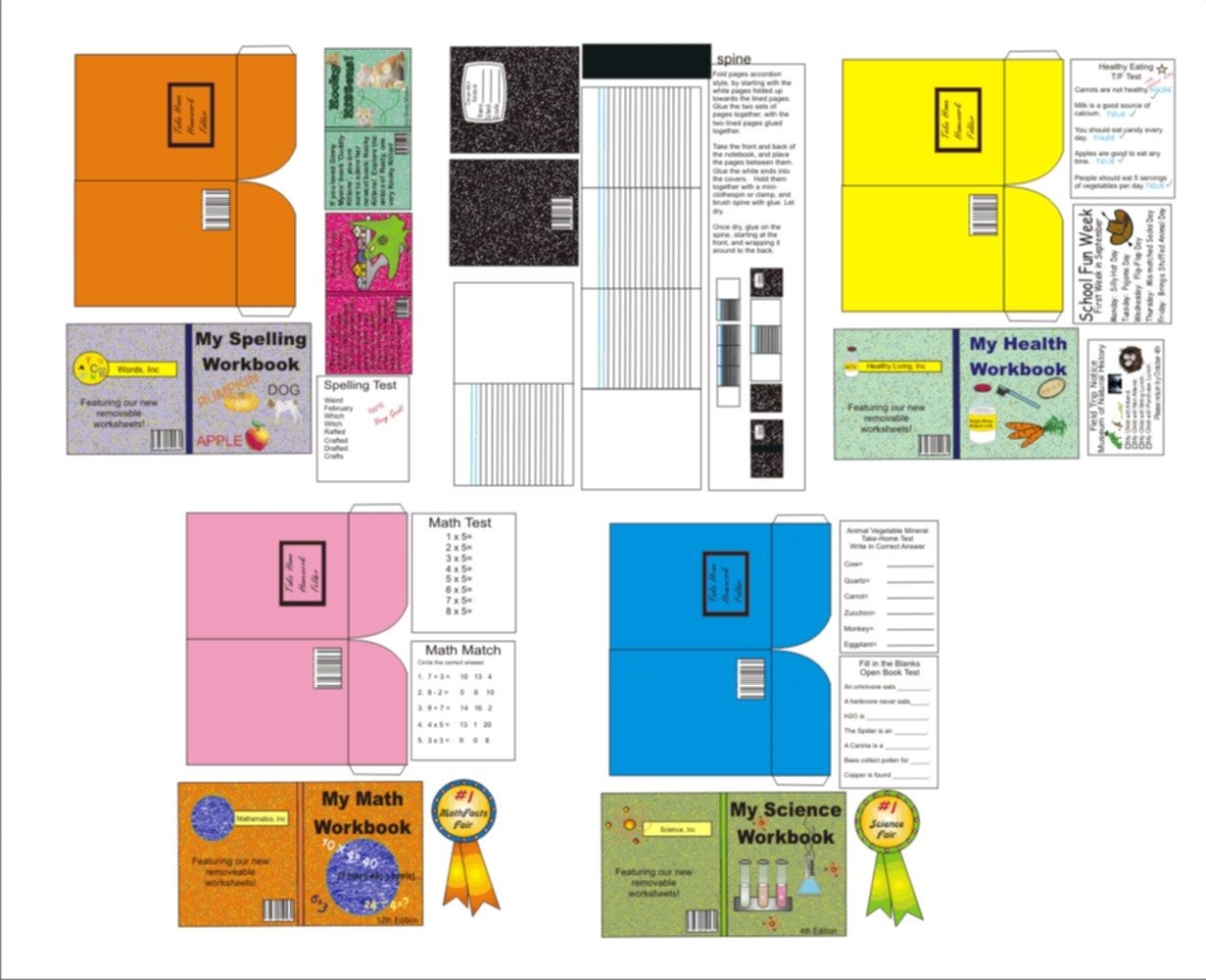 66 Dollhouse Printables School Ideas Dollhouse Printables Barbie Printables Printables