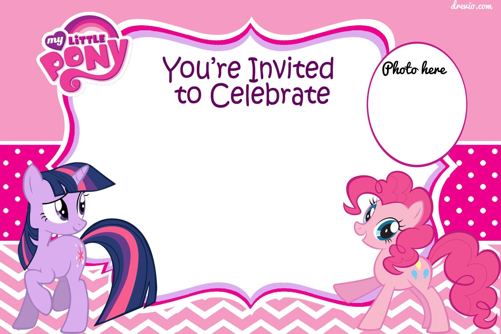 My Little Pony Template Printables