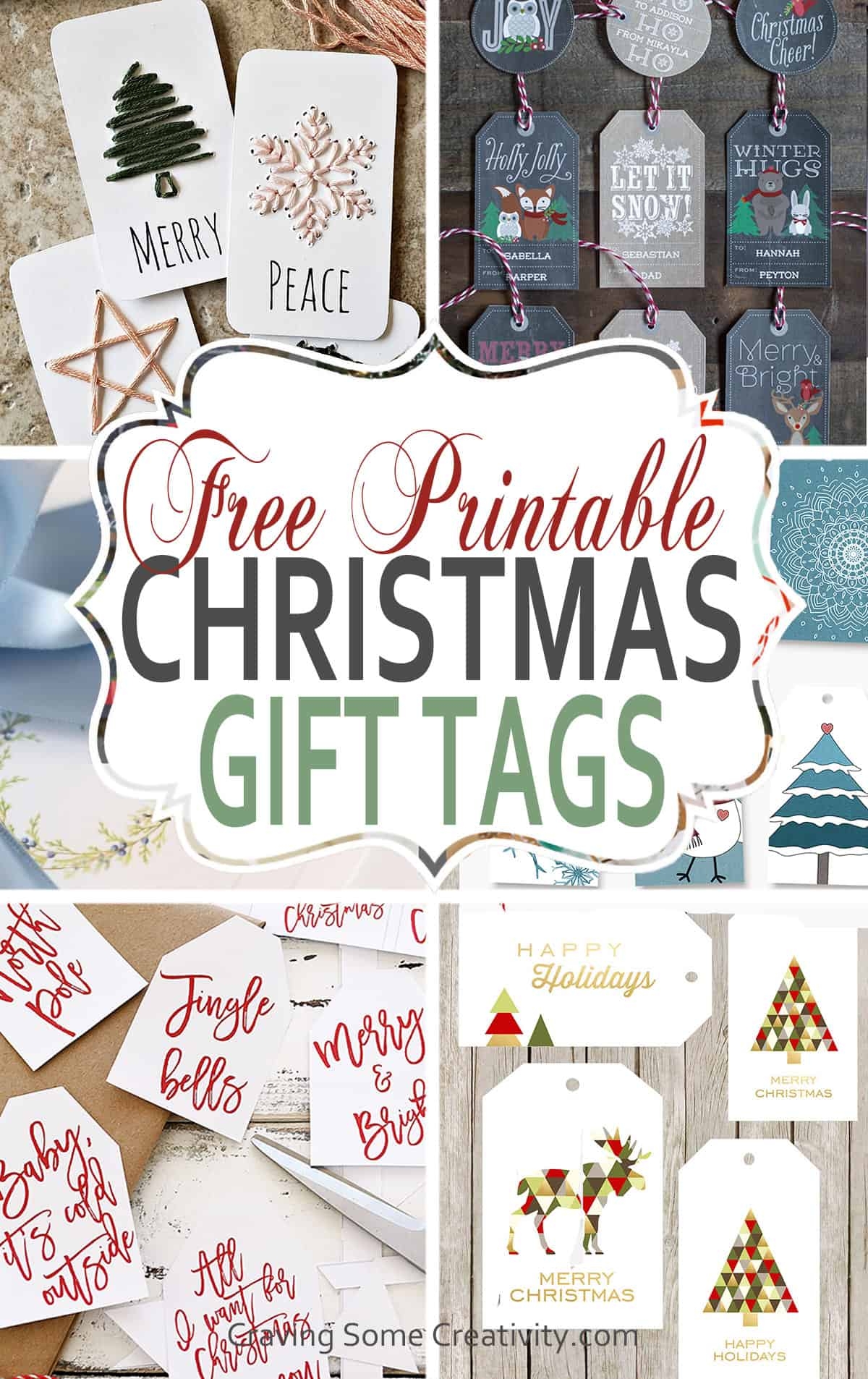 Free Christmas Gift Tag Printables