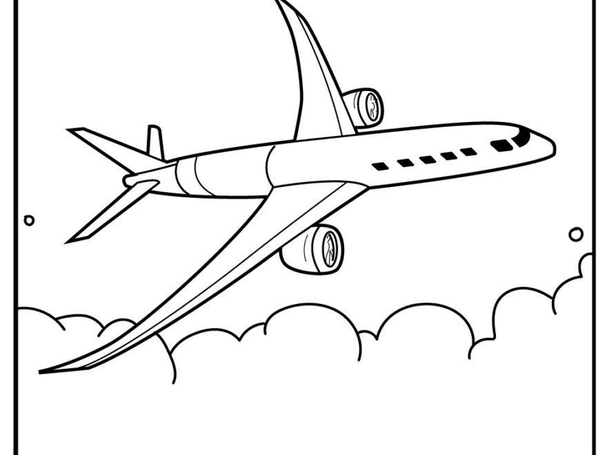 Airplane Coloring Pages 100 Free Printables