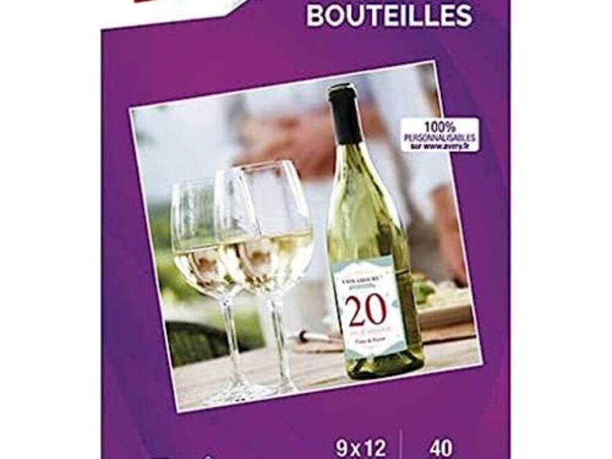 Avery Mates C9269 10 Bottle Labels X40 Inkjet 120 X 90 Mm Amazon de Home Kitchen