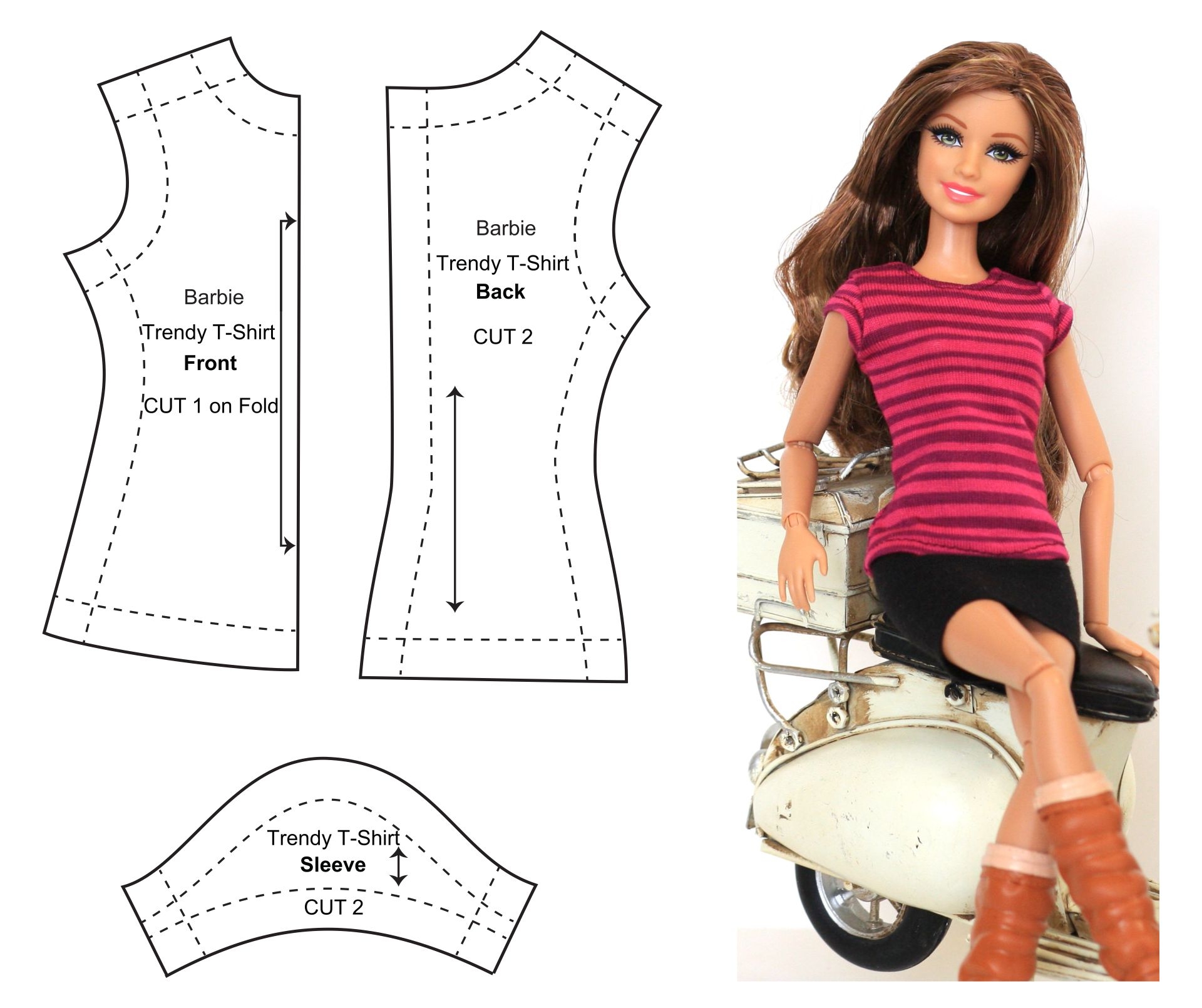 Barbie Patterns For Clothes 2025