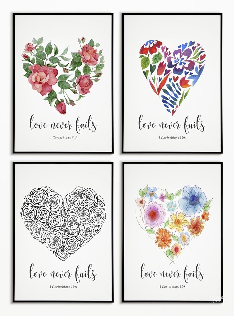 Beautiful Free Valentine s Day Printables The Navage Patch