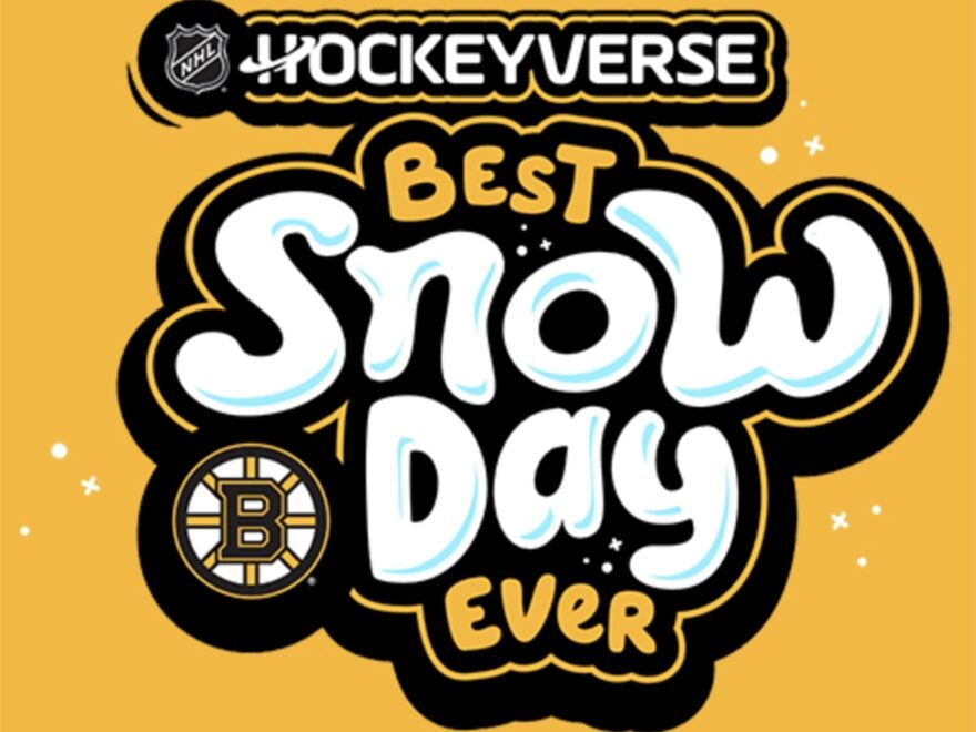 Boston Bruins Animated Program Best Snow Day Ever 03 11 25