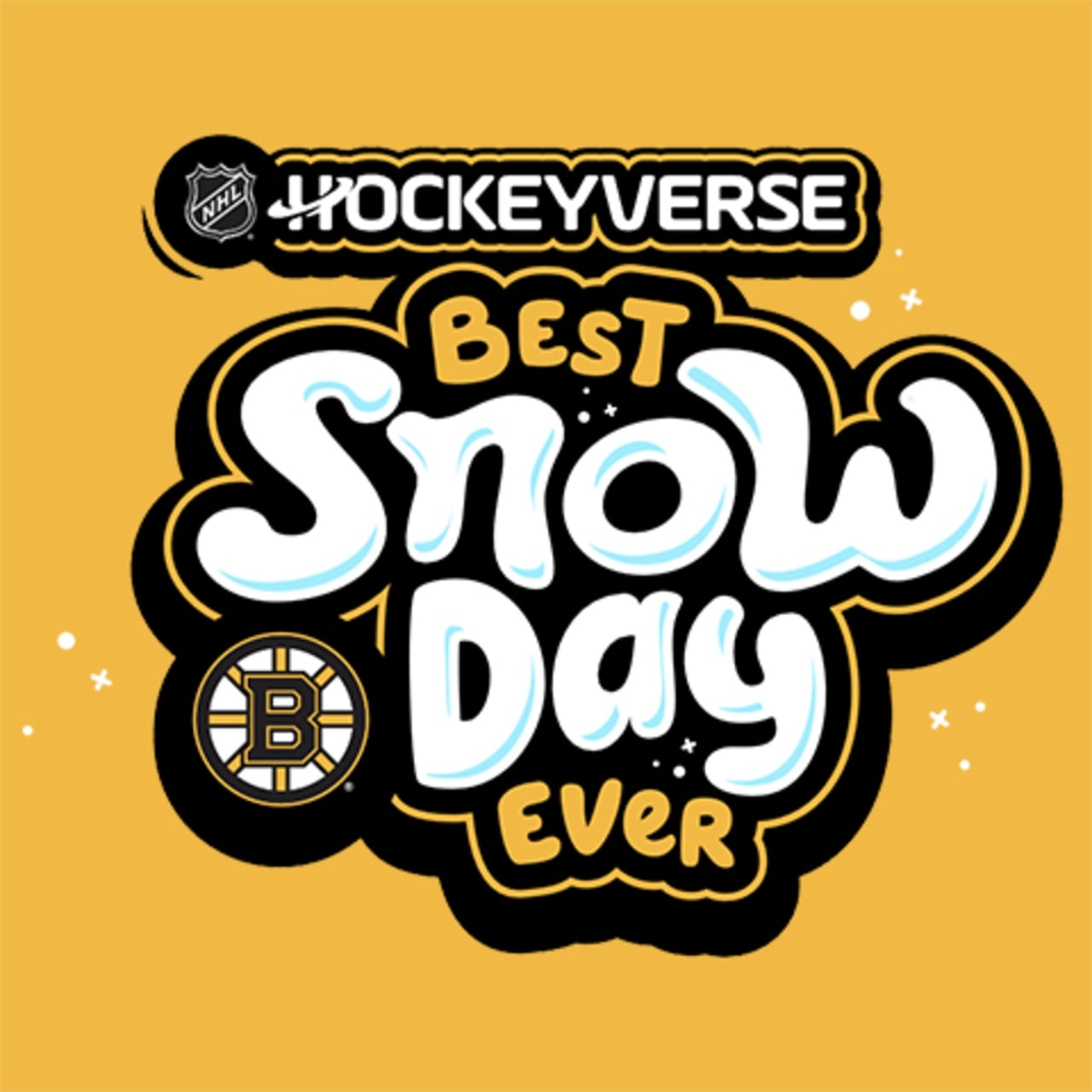 Boston Bruins Animated Program Best Snow Day Ever 03 11 25 