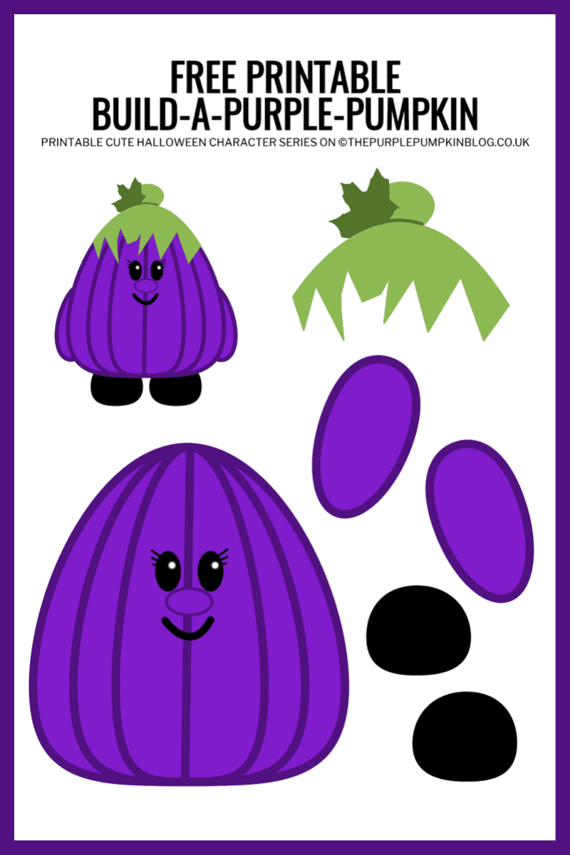 Free Pumpkin Paper Crafts Printables