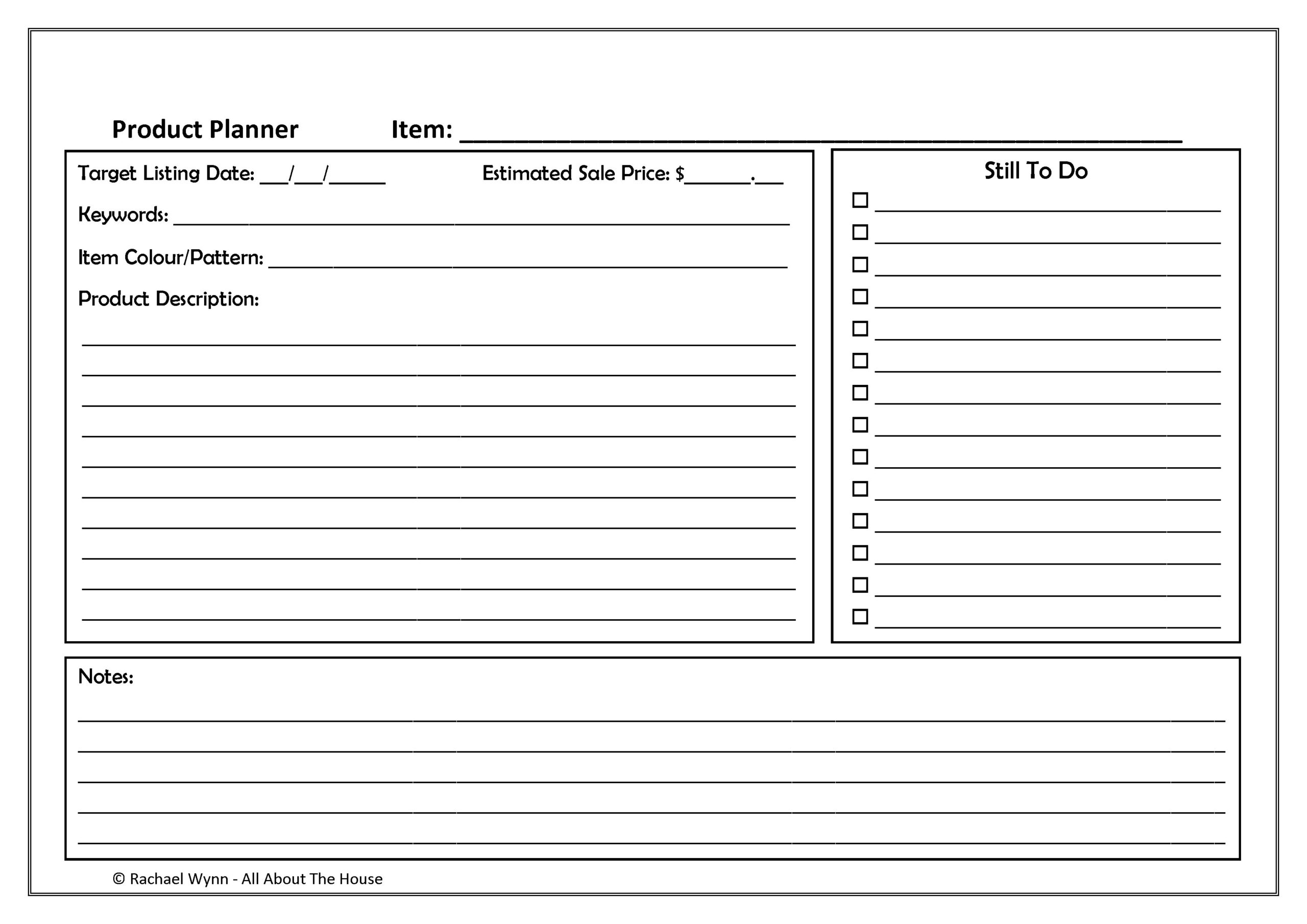 Business Planner Printables Simple Planner Series AllAboutTheHouse Printables