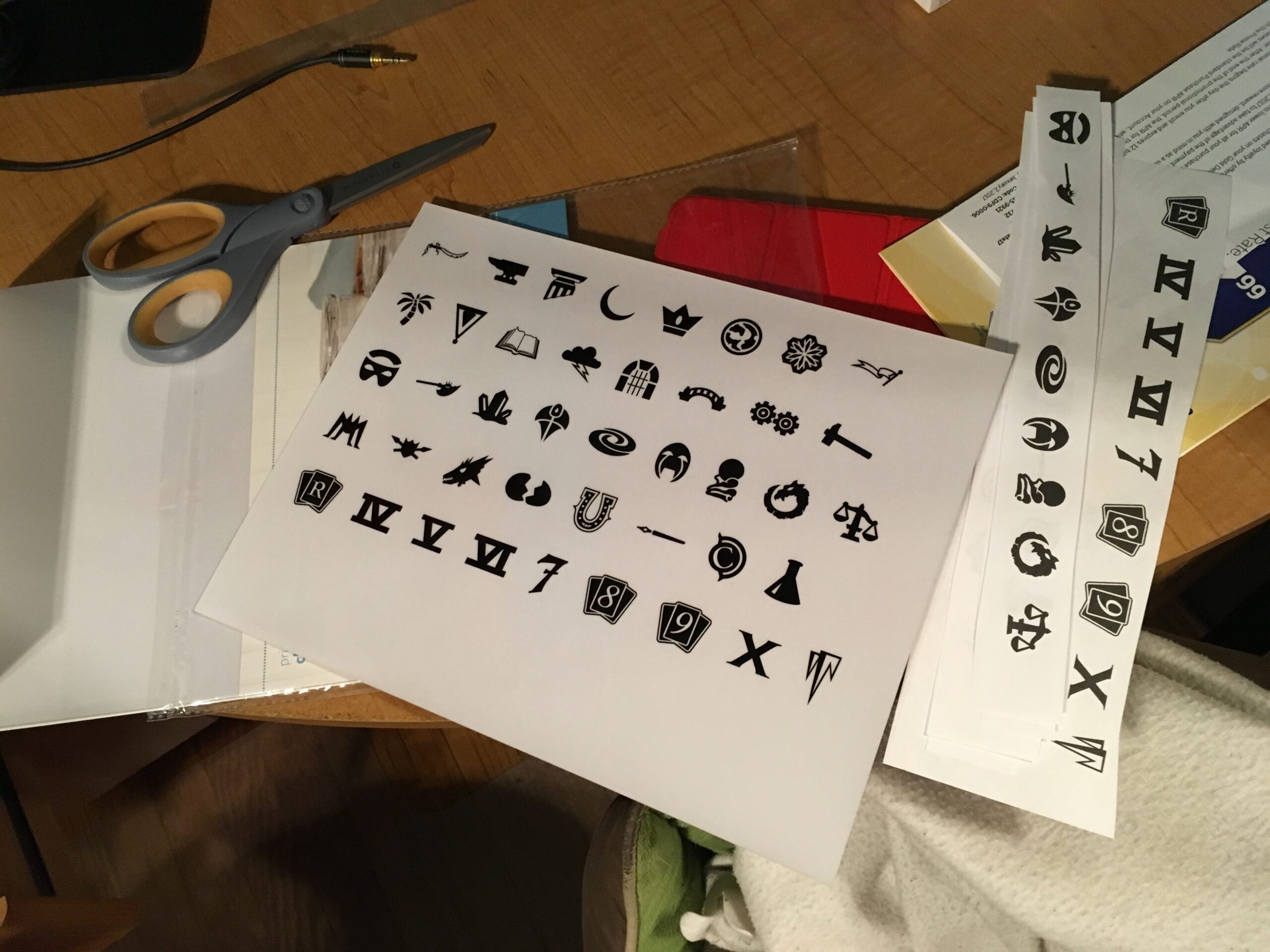 Printable Magic The Gathering Set Symbols
