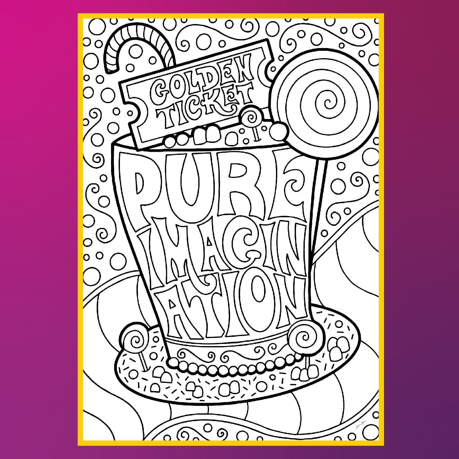 Charlie The Chocolate Factory Pure Imagination NOTE CARDS