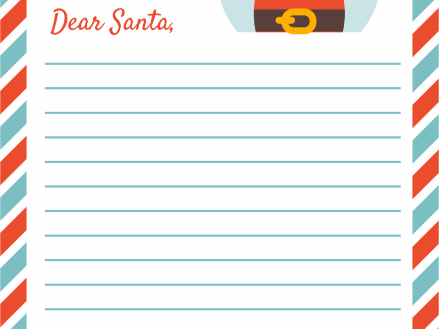Christmas Letter Templates 15 Free PDF Printables Printablee