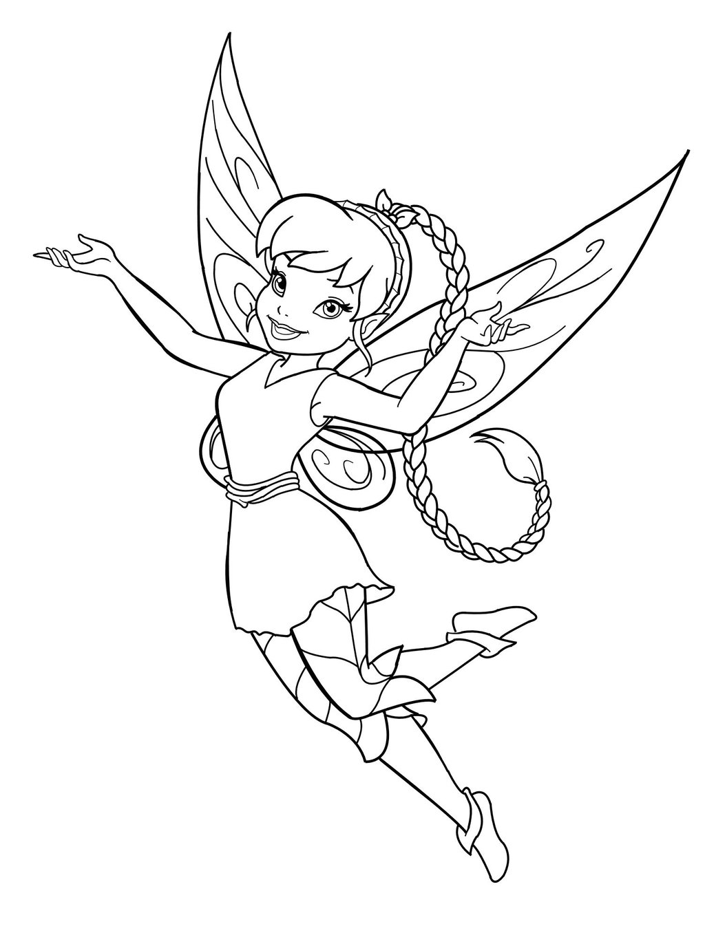 Free Printable Coloring Pages Of Fairies