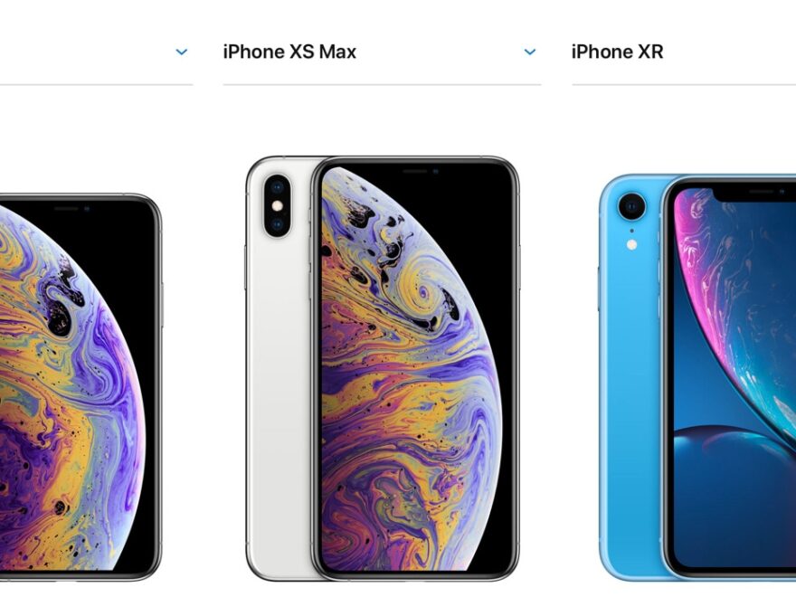 Compare The IPhone XS And IPhone XR Versus The Size Of Other IPhones With This Printable Guide AppleInsider