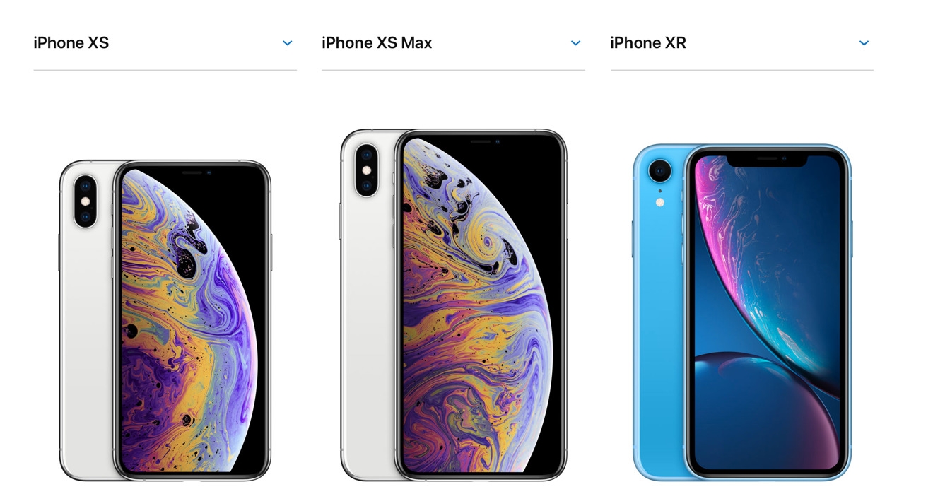 Compare The IPhone XS And IPhone XR Versus The Size Of Other IPhones With This Printable Guide AppleInsider