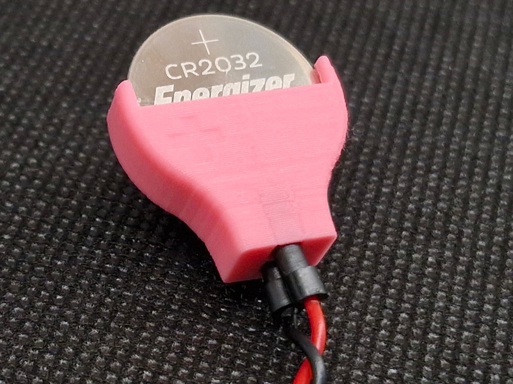 CR2032 Coin Cell Battery Holder 3DThursday 3DPrinting Adafruit Industries Makers Hackers Artists Designers And Engineers 