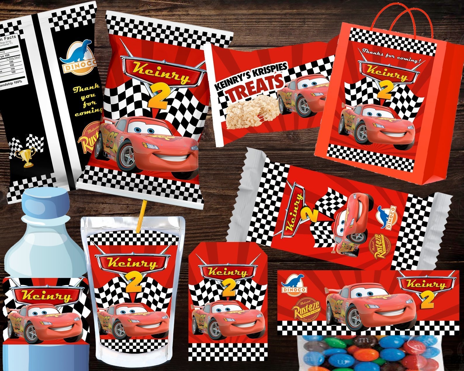 Disney Cars Party Printables My Party Templates