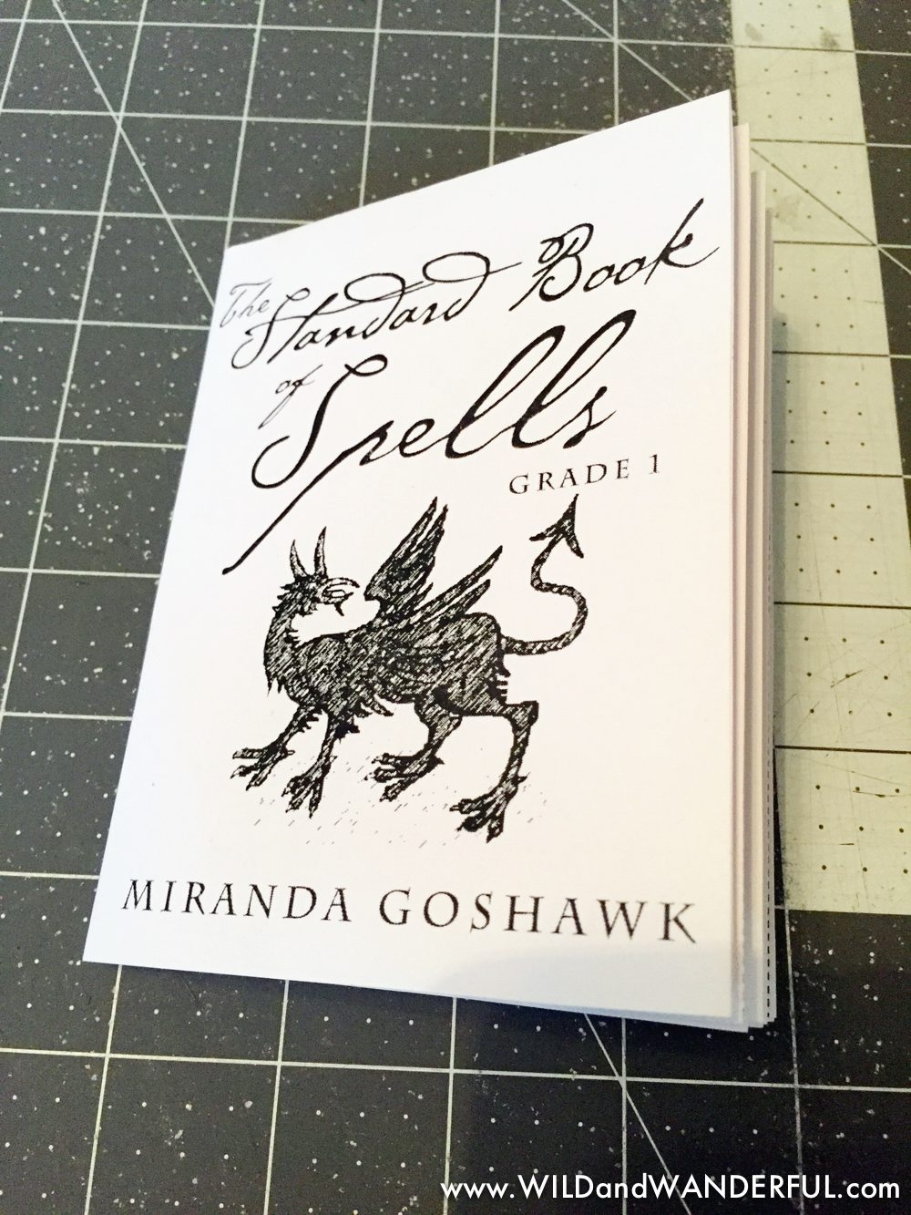 DIY Harry Potter Spellbook Printable Wild Wanderful
