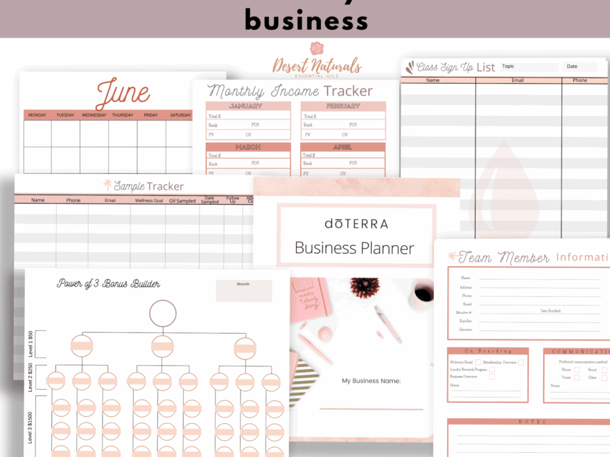 DoTERRA Business Binder Powered By ThriveCart