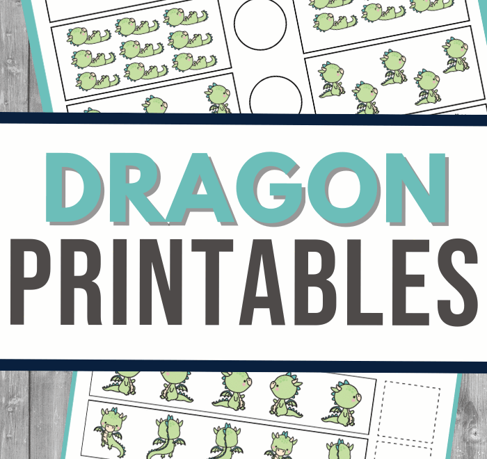Dragon Math Activities For Preschool 3 Boys And A Dog
