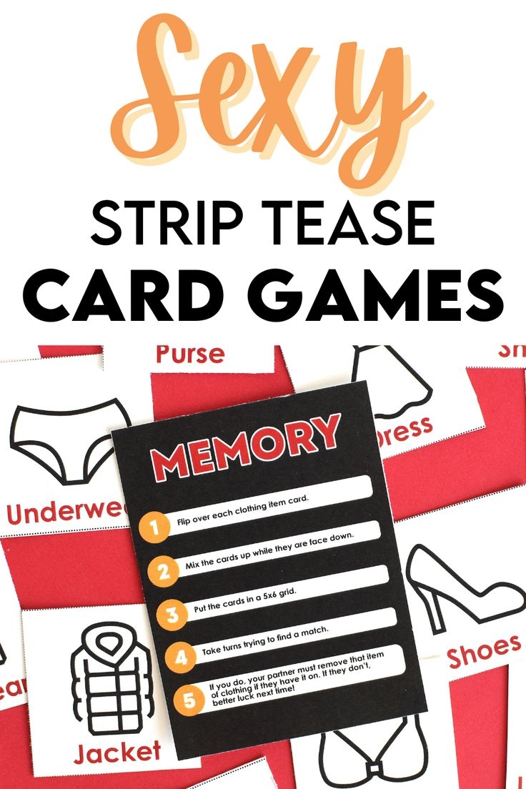Exciting Strip Card Games For The Bedroom