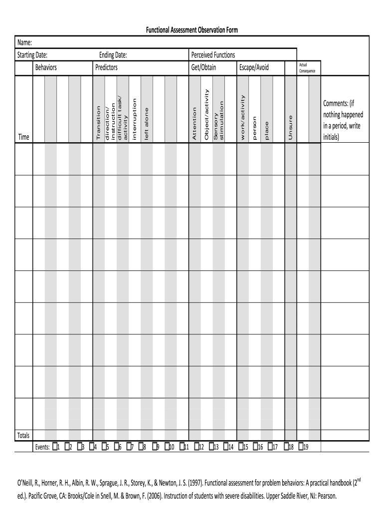 Faof Fill Online Printable Fillable Blank PdfFiller