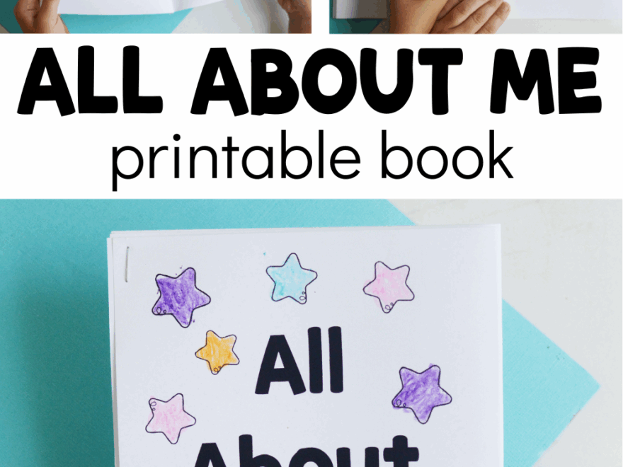 Free All About Me Printable Book Fun A Day