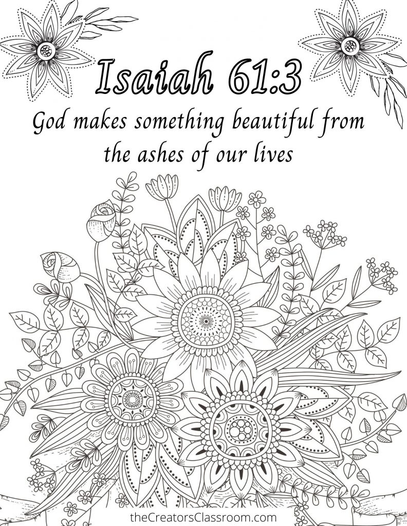 Free Faith Coloring Pages For Adults To Give You Joy The Creator s Classroom