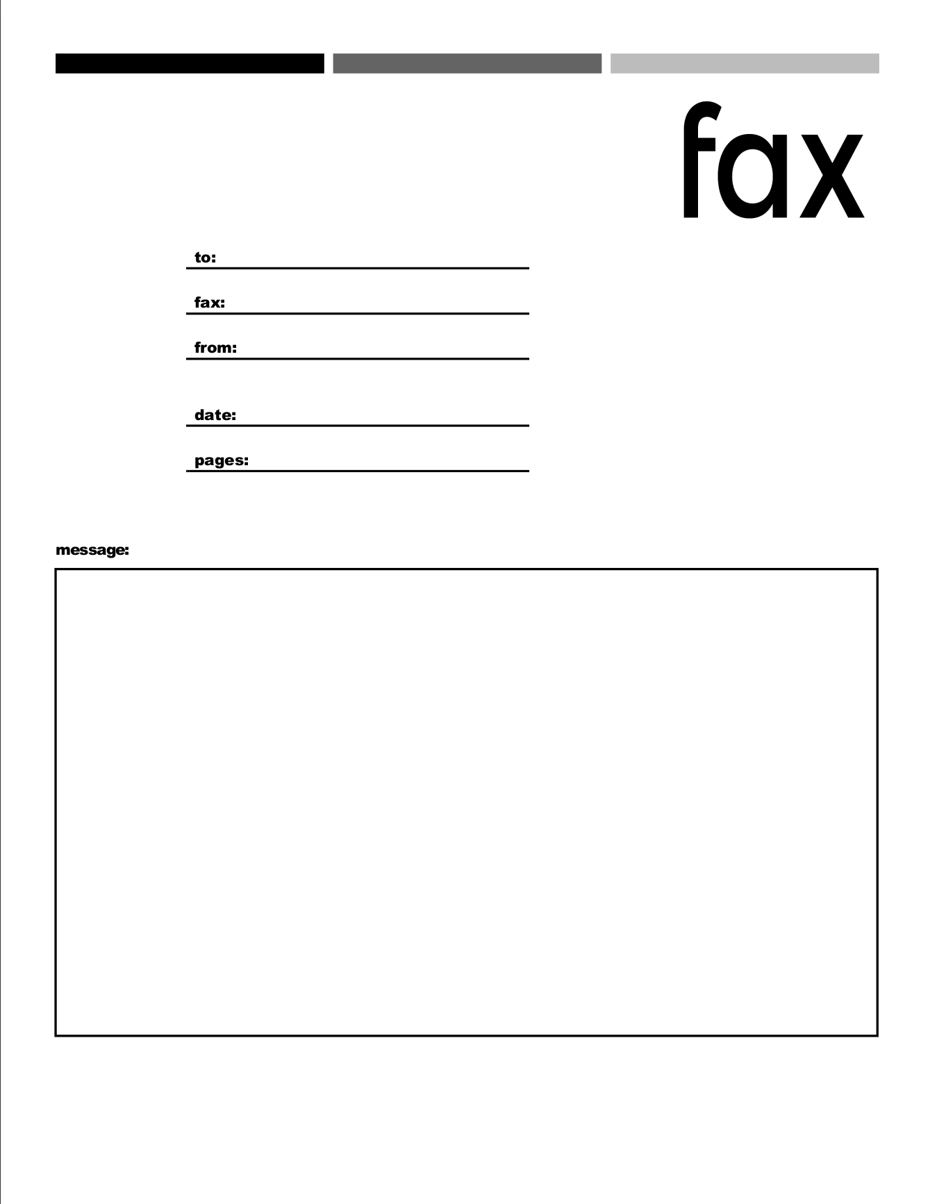 Free Fax Cover Sheets FaxBurner