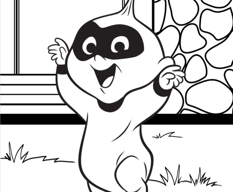 Free Incredibles 2 Coloring Pages And Activity Sheets Simply Today Life