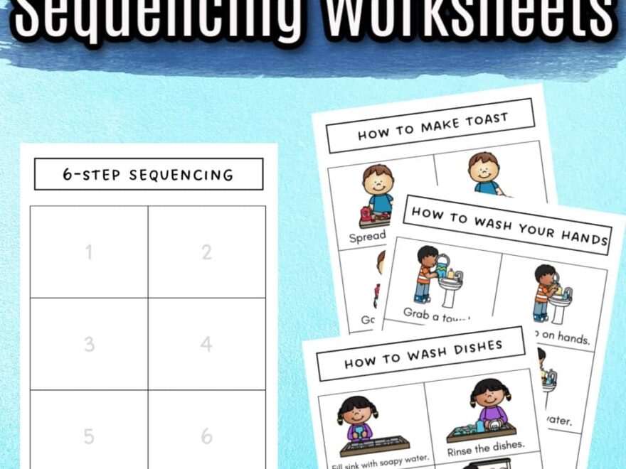 Free Printable 6 Scene Sequencing Cards