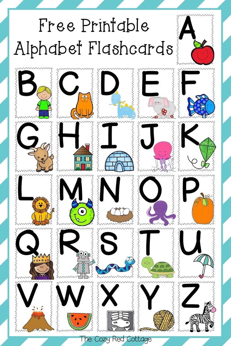 Free Printable Alphabet Flashcards