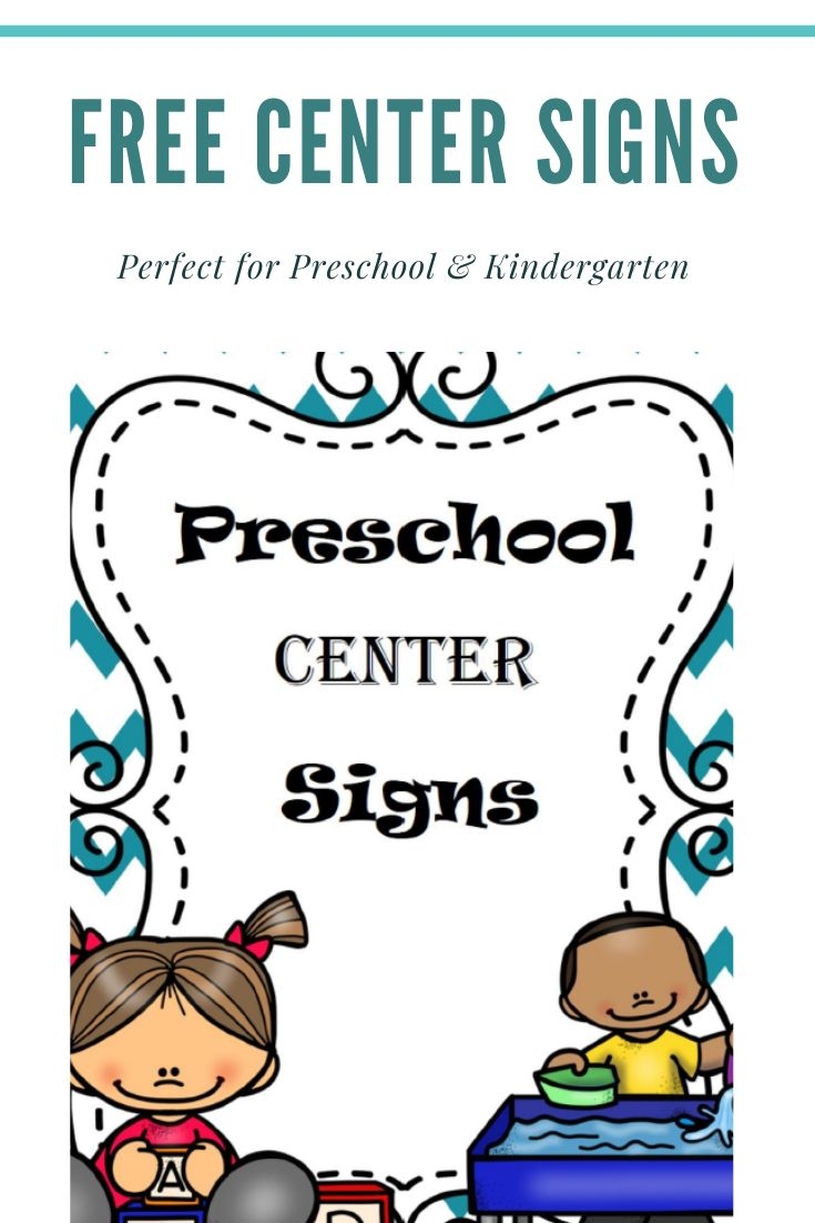 Free Printable Center Signs