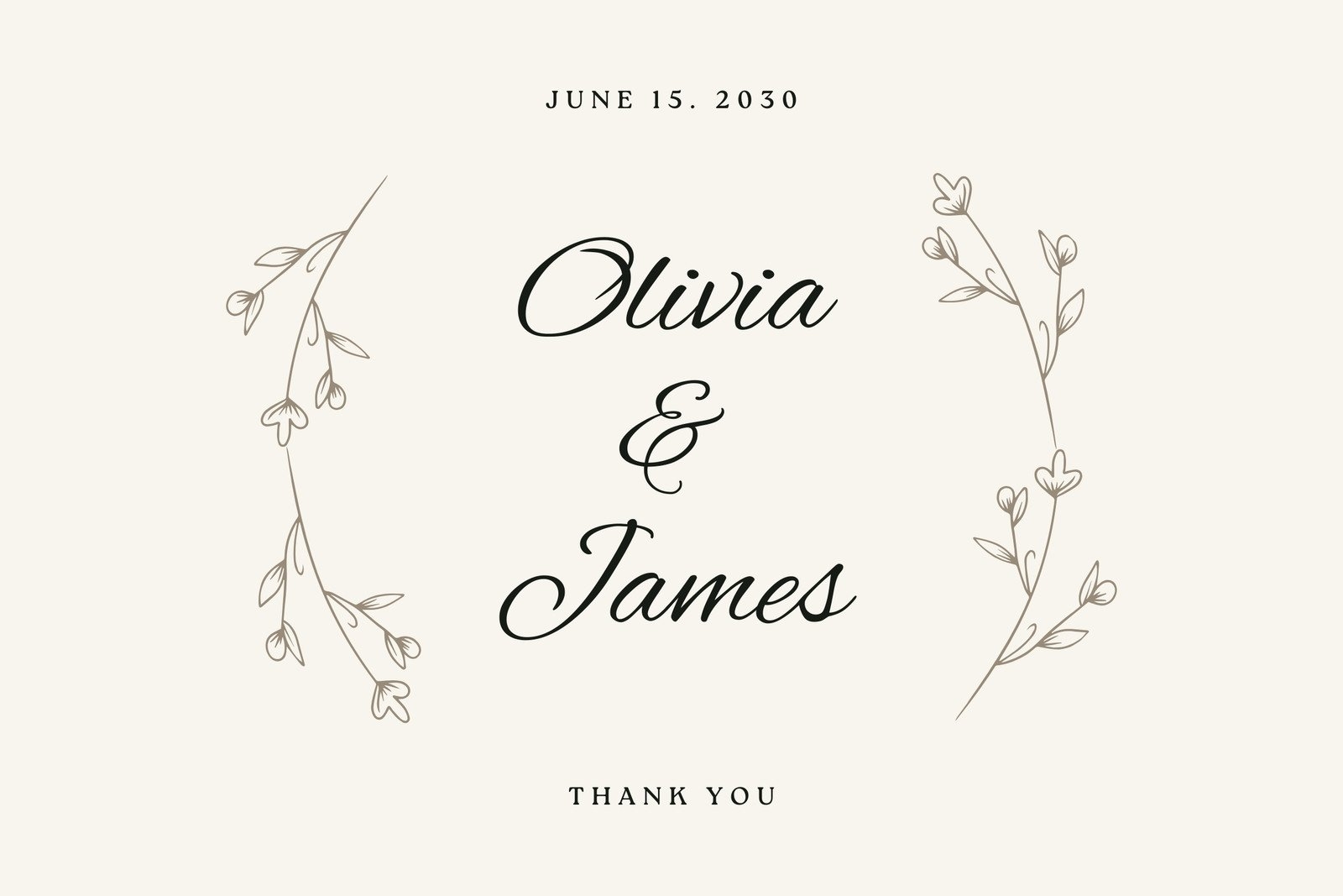 Free Printable Customizable Wedding Label Templates Canva
