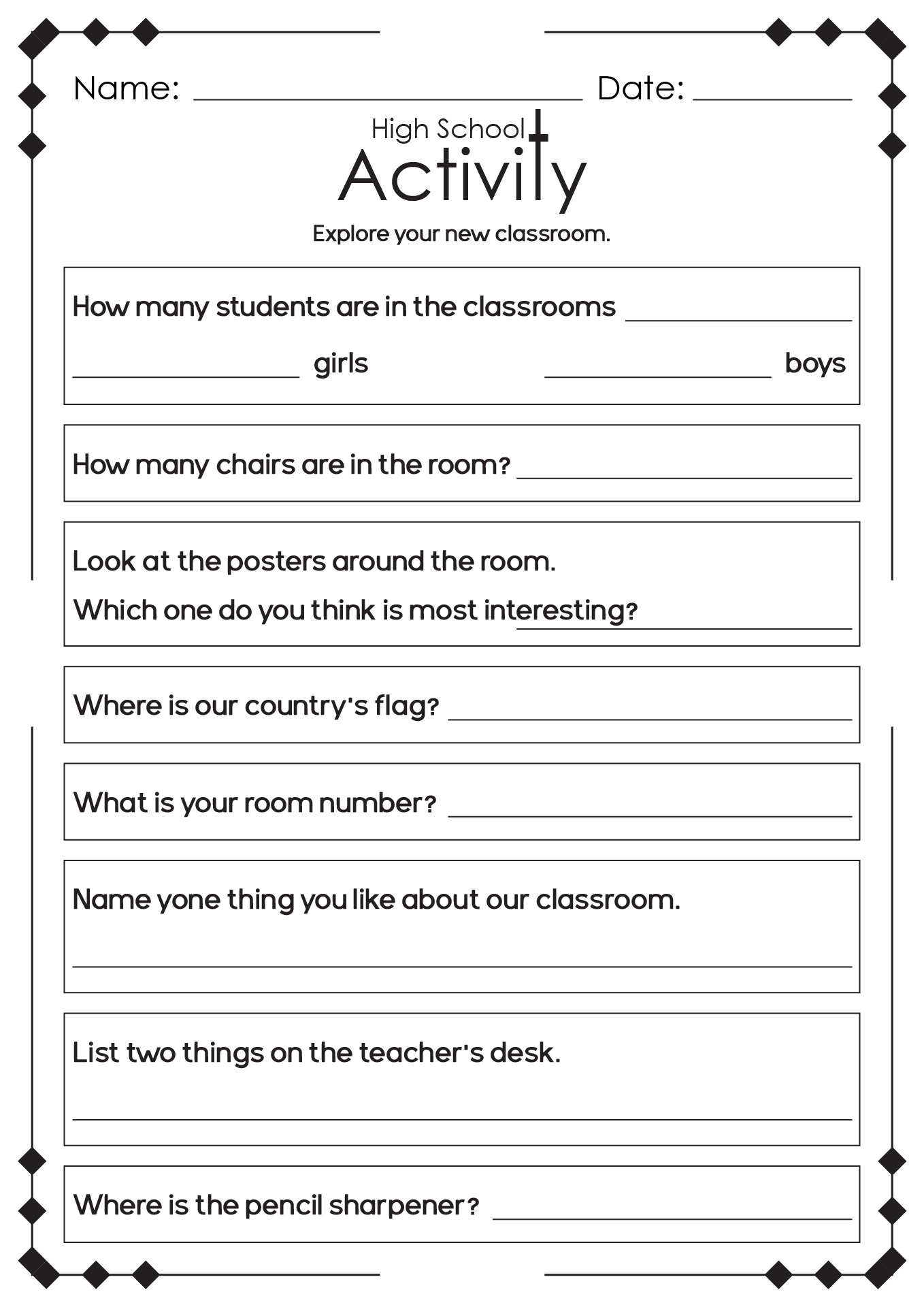Free Printable High School English Worksheet Download Free Printable High School English Worksheet Png Images Free Worksheets On Clipart Library