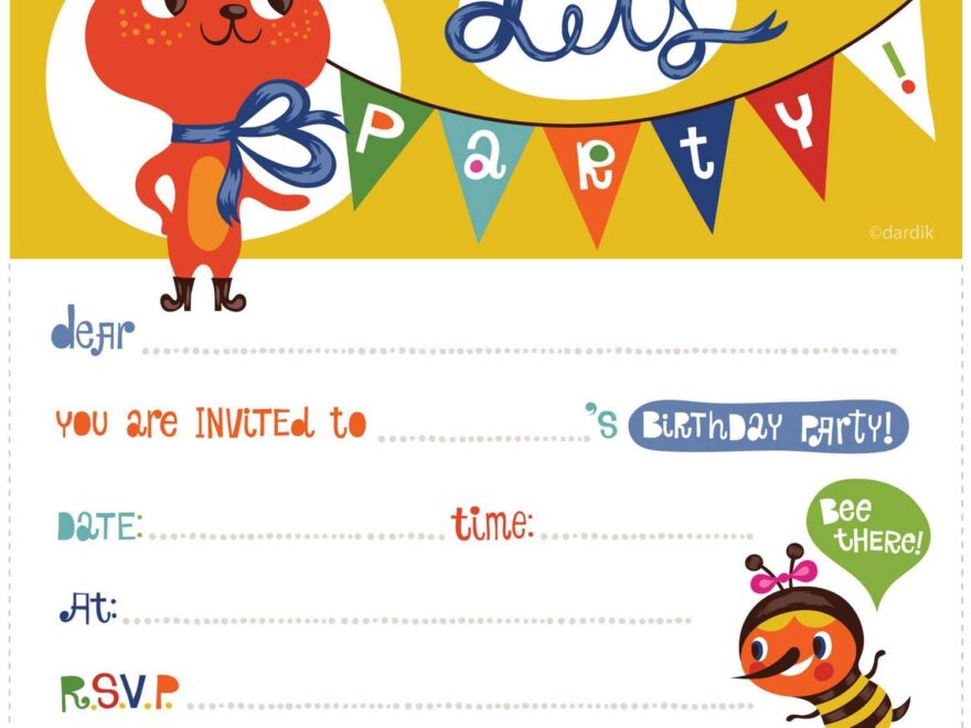 Free Printable Invitations Online