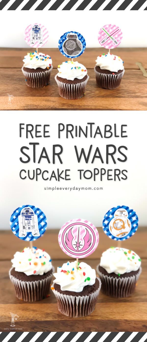 Star Wars Printable Cupcake Toppers