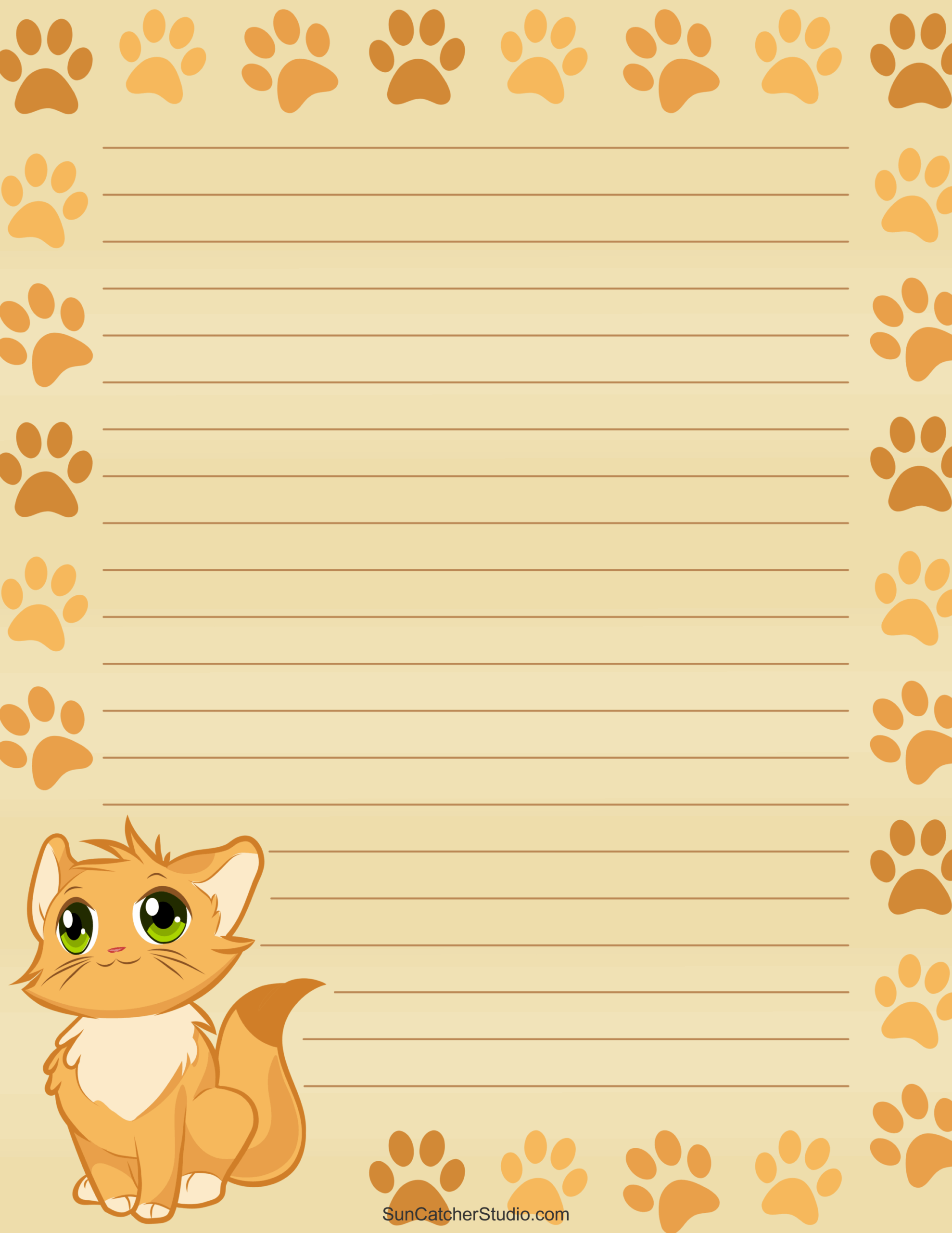 Free Printable Stationery And Lined Letter Writing Paper Free Printables Monograms Design Tools Patterns DIY Projects