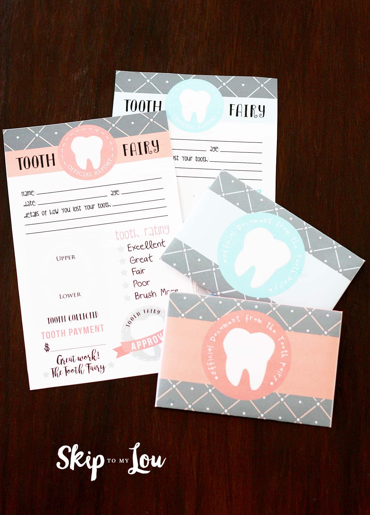 Free Printable Tooth Fairy Letter Skip To My Lou