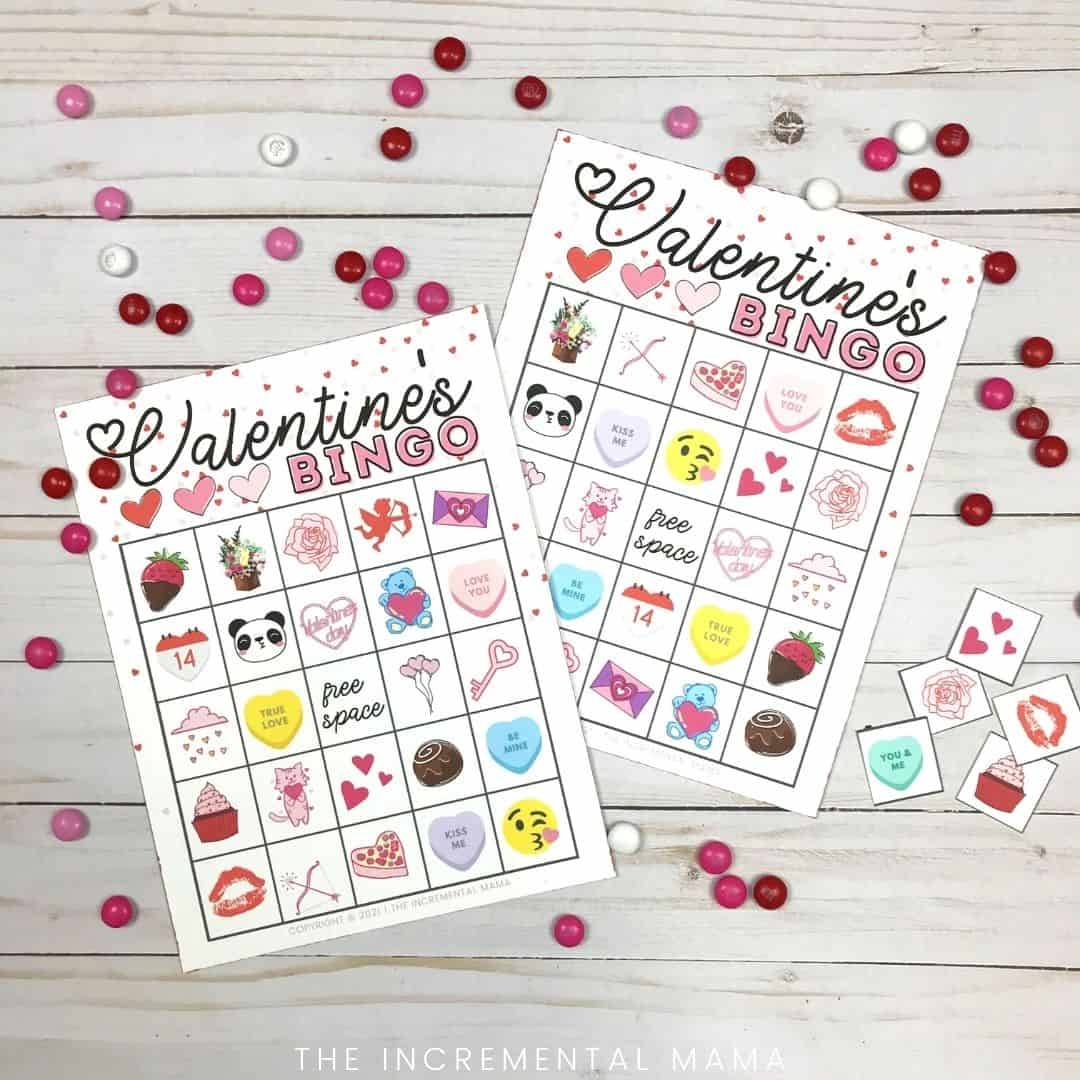 Free Online Printable Valentine Bingo Cards