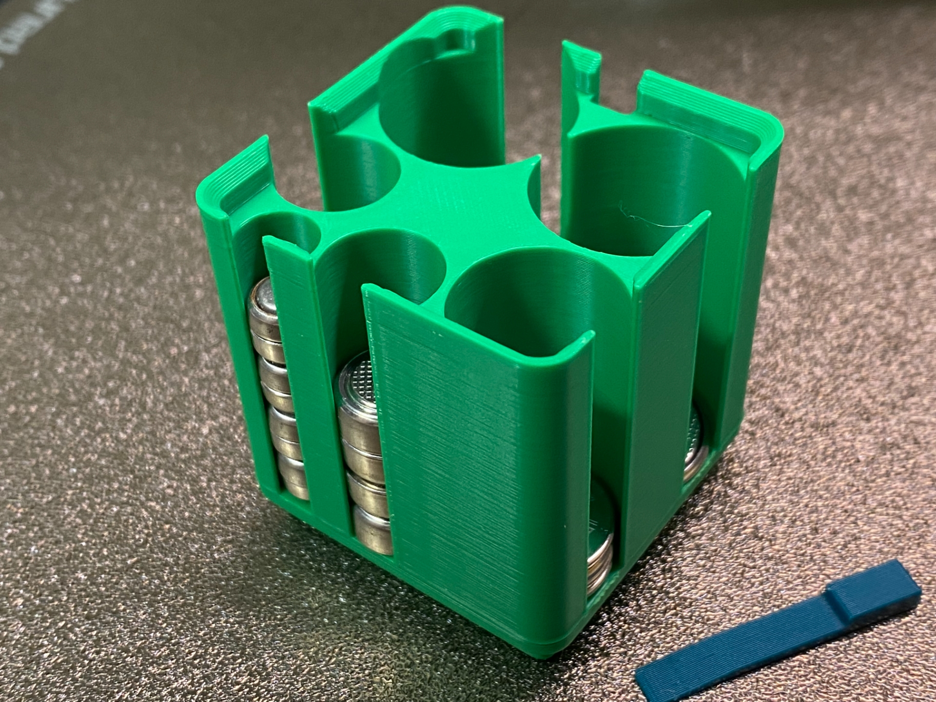 Gridfinity Button Battery Holder By DraconPern MakerWorld