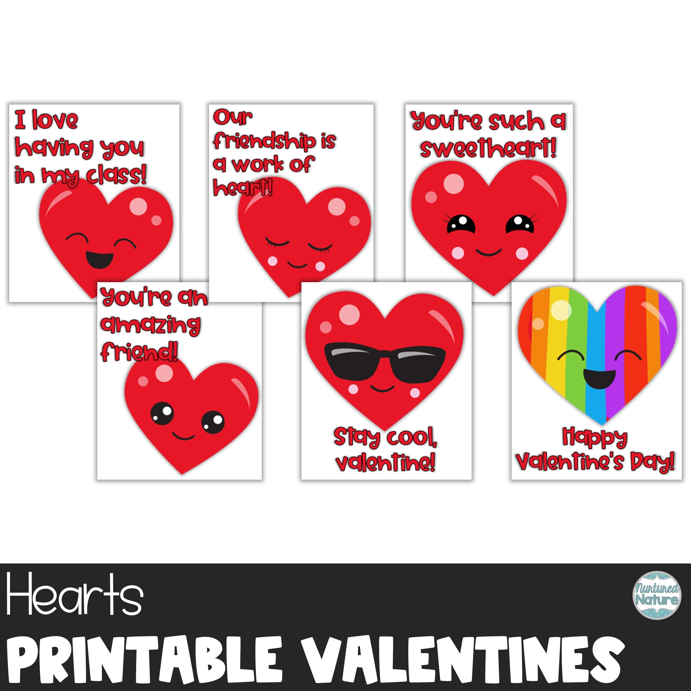 Printable Valentines From Teacher To Student