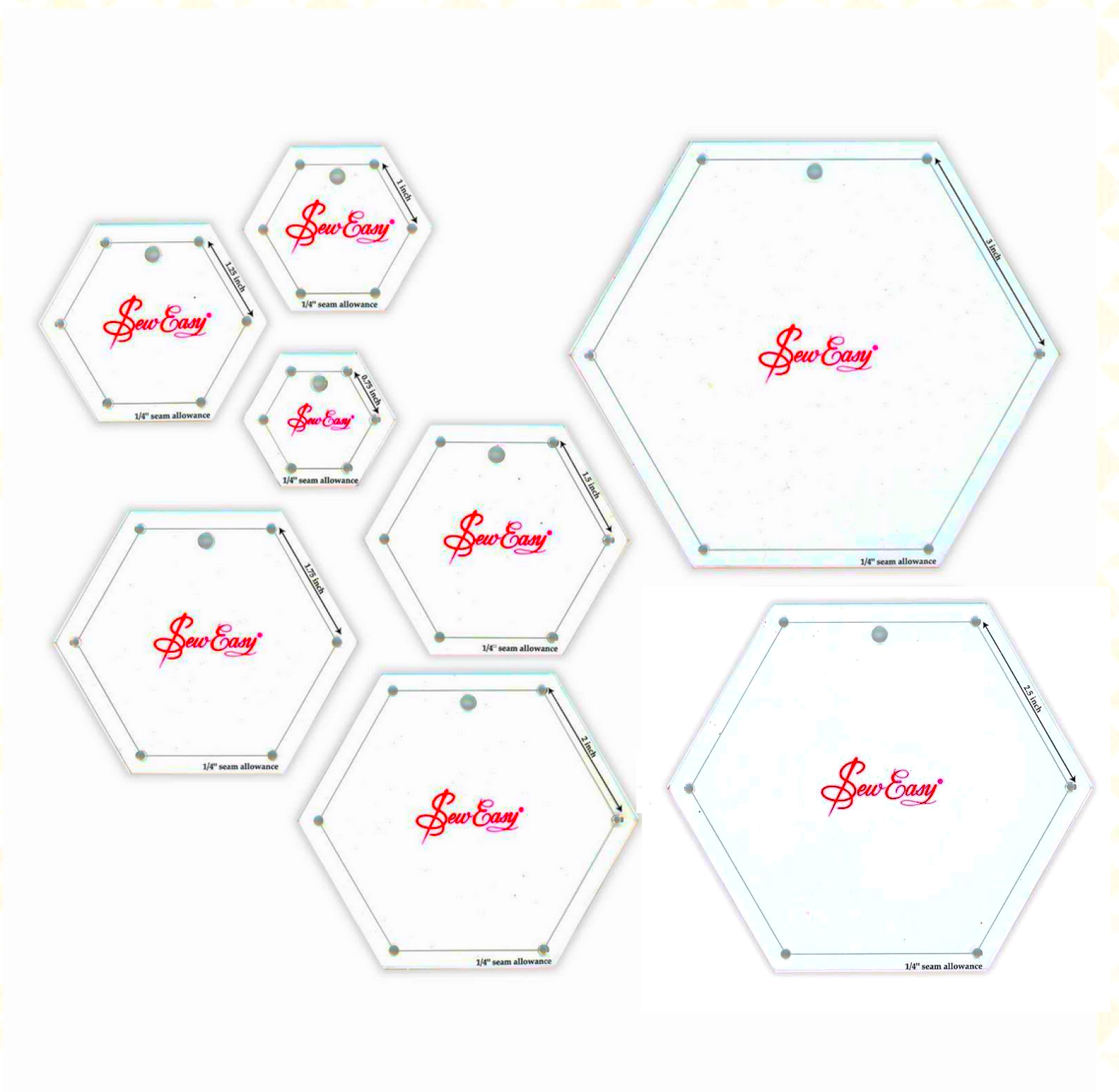 4 Inch Hexagon Template Printable