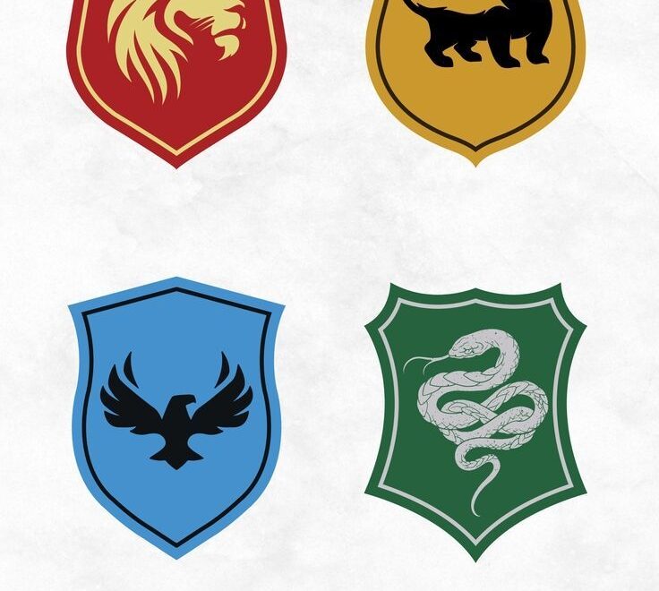 House Crests SVG Harry Potter Printables